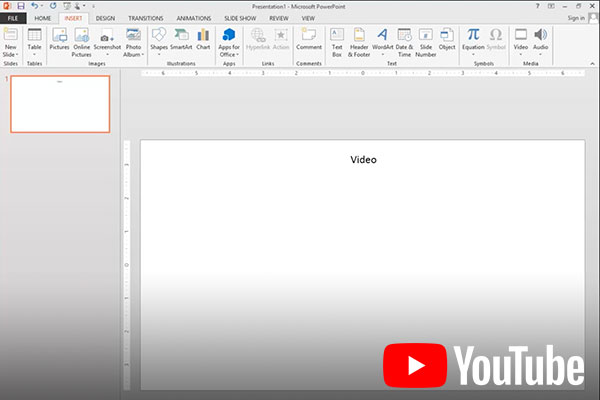 This video shows you how to embed Videos into PowerPoint