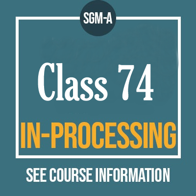 Class 73 Virtual In-Processing